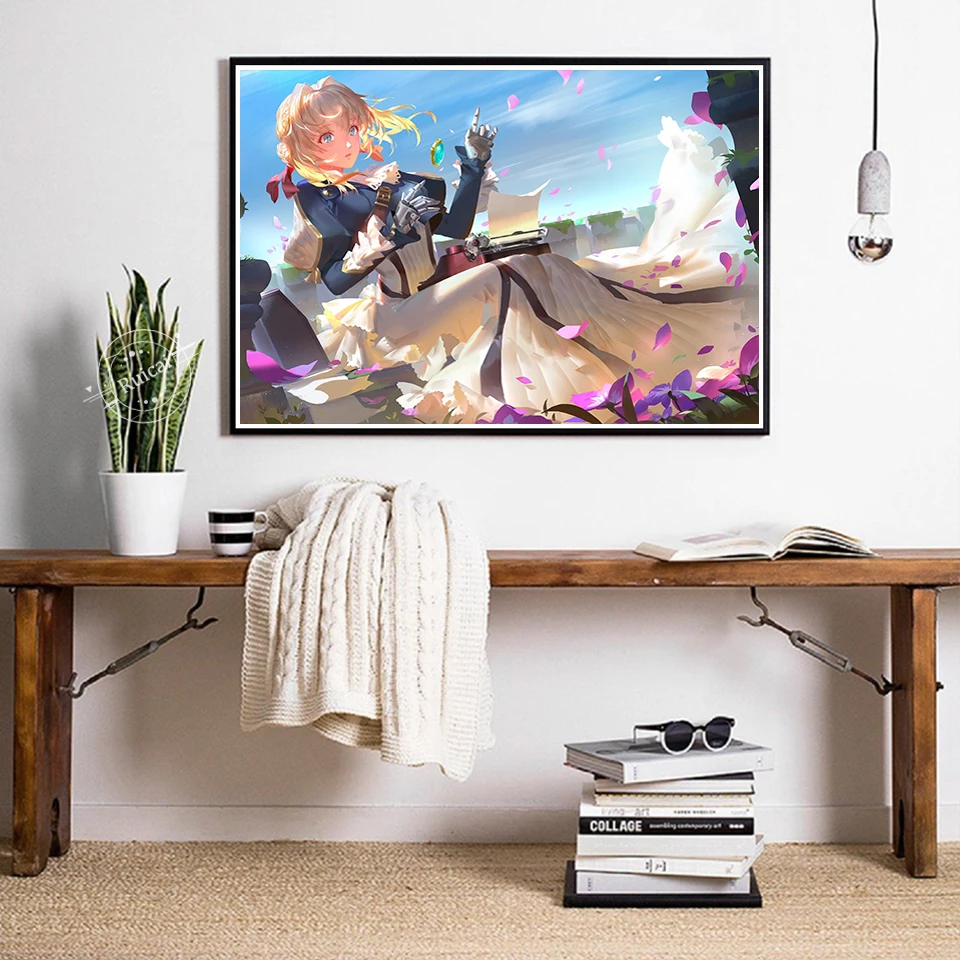 Violet Evergarden Poster Hot Anime Canvas Painting Wall Pictures For Living Room Home Decor Cuadros
Violet Evergarden Poster Hot Anime Canvas Painting Wall Pictures For Living Room Home Decor Cuadros