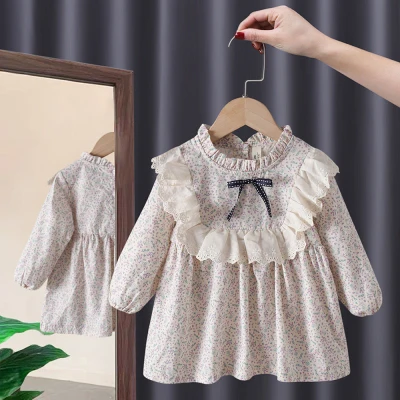Baby Girls Spring Floral Dress With Lace Ruffles 2021 New Arrival Little Kids Spring Princess Dresses Children's One Piece P113
Baby Girls Spring Floral Dress With Lace Ruffles 2021 New Arrival Little Kids Spring Princess Dresses Children's One Piece P113