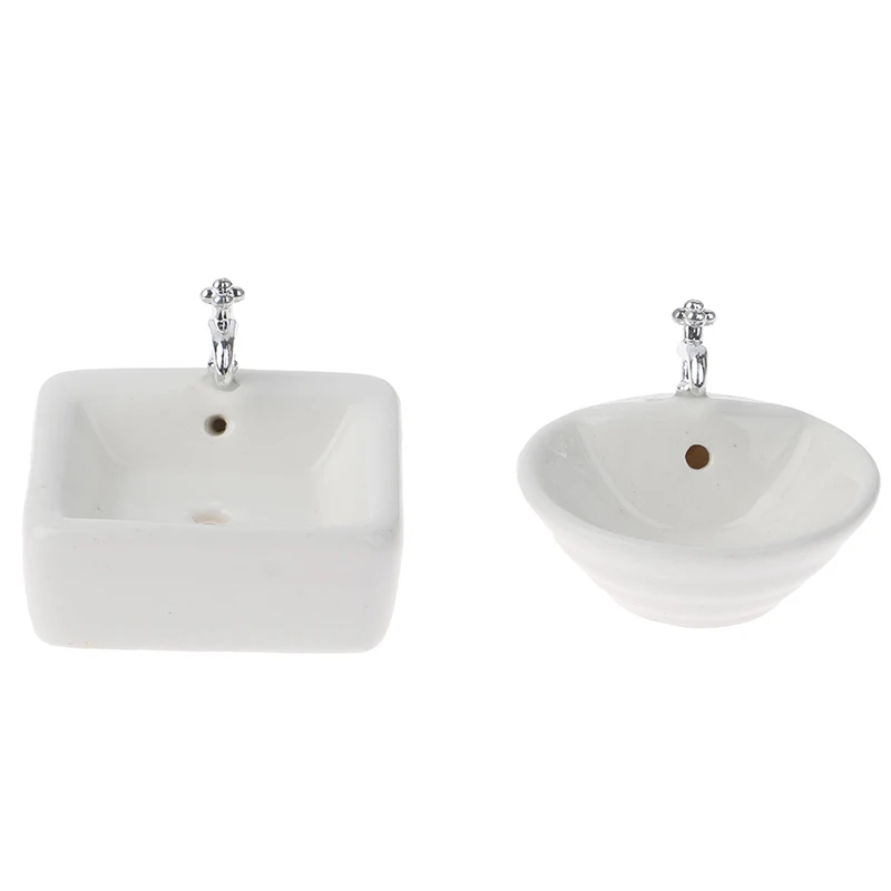 1Pc New Dollhouse Bathroom Sink Simulation Accessory for Dollhouse White 1:12 Miniature Ceramic Wash Basin Bathroom Sink Model
1Pc New Dollhouse Bathroom Sink Simulation Accessory for Dollhouse White 1:12 Miniature Ceramic Wash Basin Bathroom Sink Model