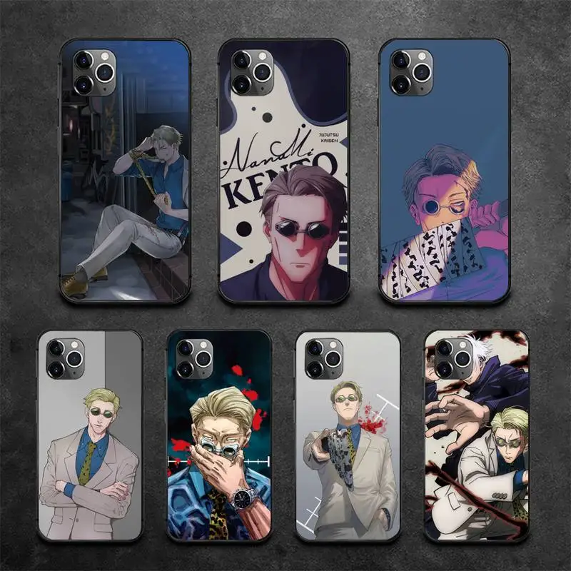 Kento Nanami Jujutsu Kaisen Glass Phone Case For iphone 12 11Pro Max 11 XR XS Max X 8 7 6 6S Plus 5 5S SE 2020 soft Cover Shell
Kento Nanami Jujutsu Kaisen Glass Phone Case For iphone 12 11Pro Max 11 XR XS Max X 8 7 6 6S Plus 5 5S SE 2020 soft Cover Shell