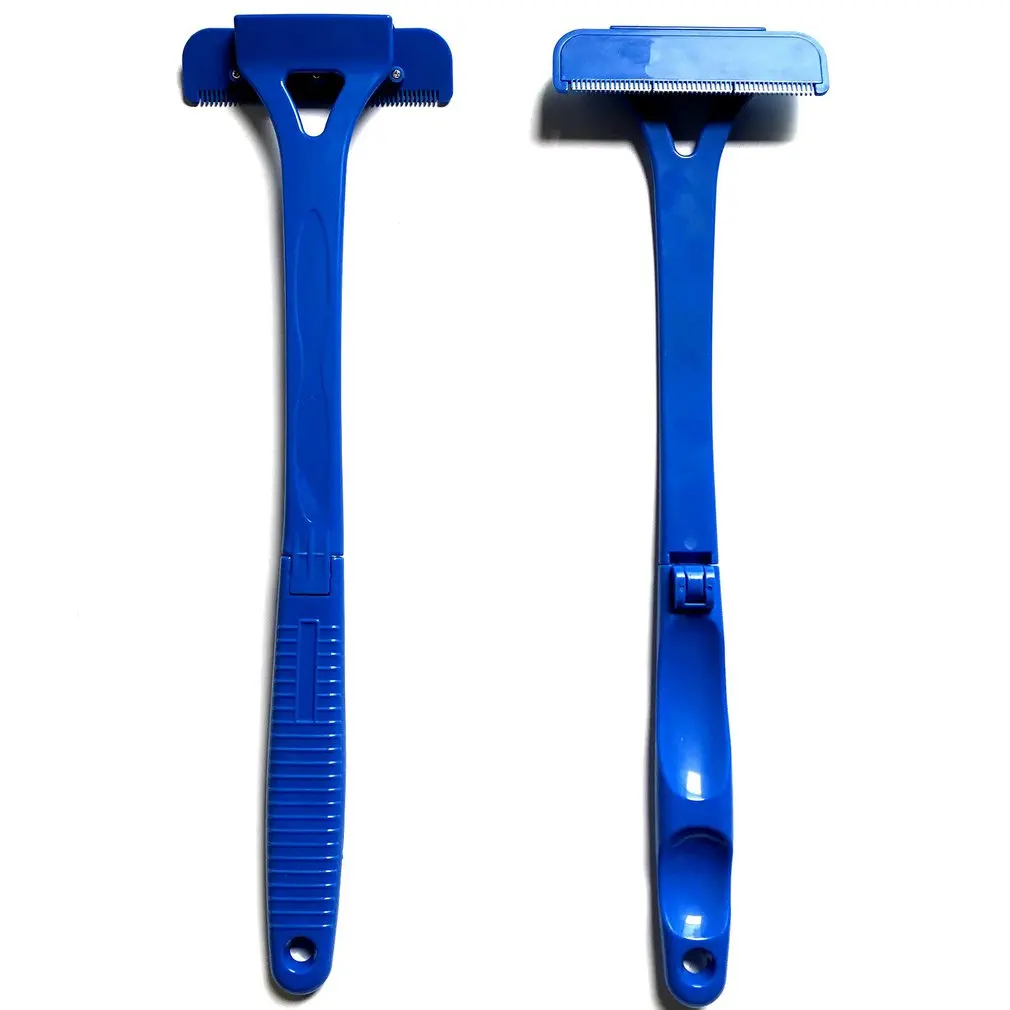Men Safety Body Hair Razor Foldable Plastic Back Hair Razor Hair Removal Tool Whole Body Leg Hair Razor Trimer
Men Safety Body Hair Razor Foldable Plastic Back Hair Razor Hair Removal Tool Whole Body Leg Hair Razor Trimer