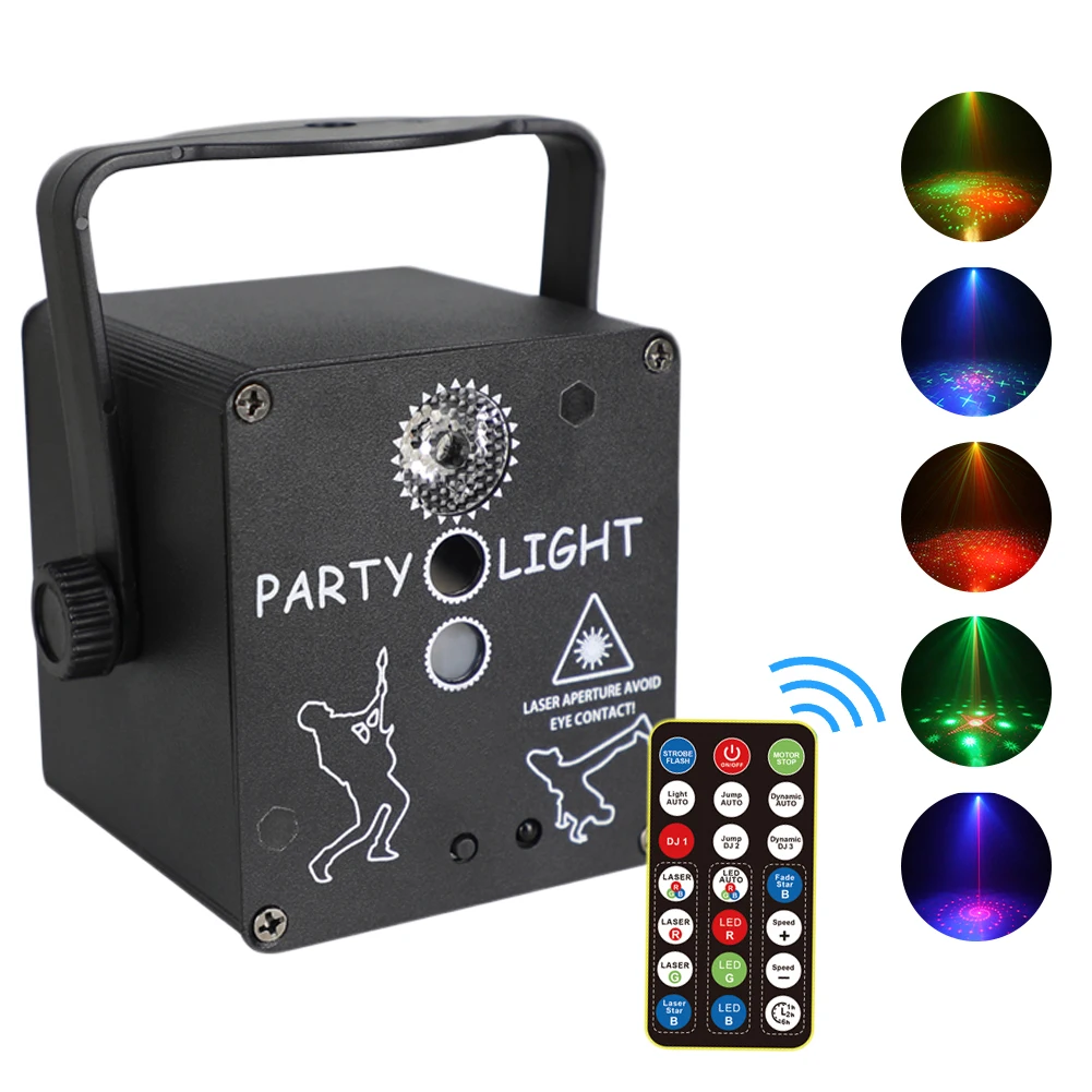 3 Lens DJ Disco RGB Laser Light Stage Light Mini Rechargeable Party Light Voice Activated Light Projector for Indoors Outdoors
3 Lens DJ Disco RGB Laser Light Stage Light Mini Rechargeable Party Light Voice Activated Light Projector for Indoors Outdoors