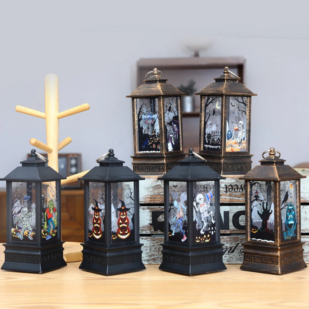 Halloween Lantern Decoration Vintage LED Night Light Ghost Party Supplies Festival Atmosphere Props Wind Lamps
Halloween Lantern Decoration Vintage LED Night Light Ghost Party Supplies Festival Atmosphere Props Wind Lamps