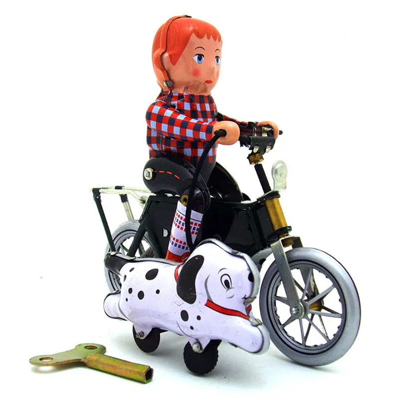 1 Pc Children's Dog Walking Tin Toy Childhood Clockwork Winder Vintage Handmade Collection Home Action Figure Metal Wind Up Toys
1 Pc Children's Dog Walking Tin Toy Childhood Clockwork Winder Vintage Handmade Collection Home Action Figure Metal Wind Up Toys