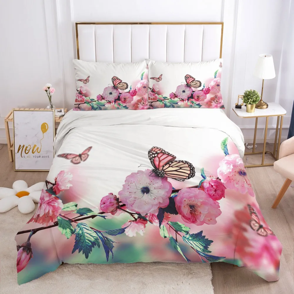 3D Flowers Design Duvet Cover Set Bed Comforter Covers Pillow Shams 173*230 230*230 265*230 180*210 Size Home Textile
3D Flowers Design Duvet Cover Set Bed Comforter Covers Pillow Shams 173*230 230*230 265*230 180*210 Size Home Textile