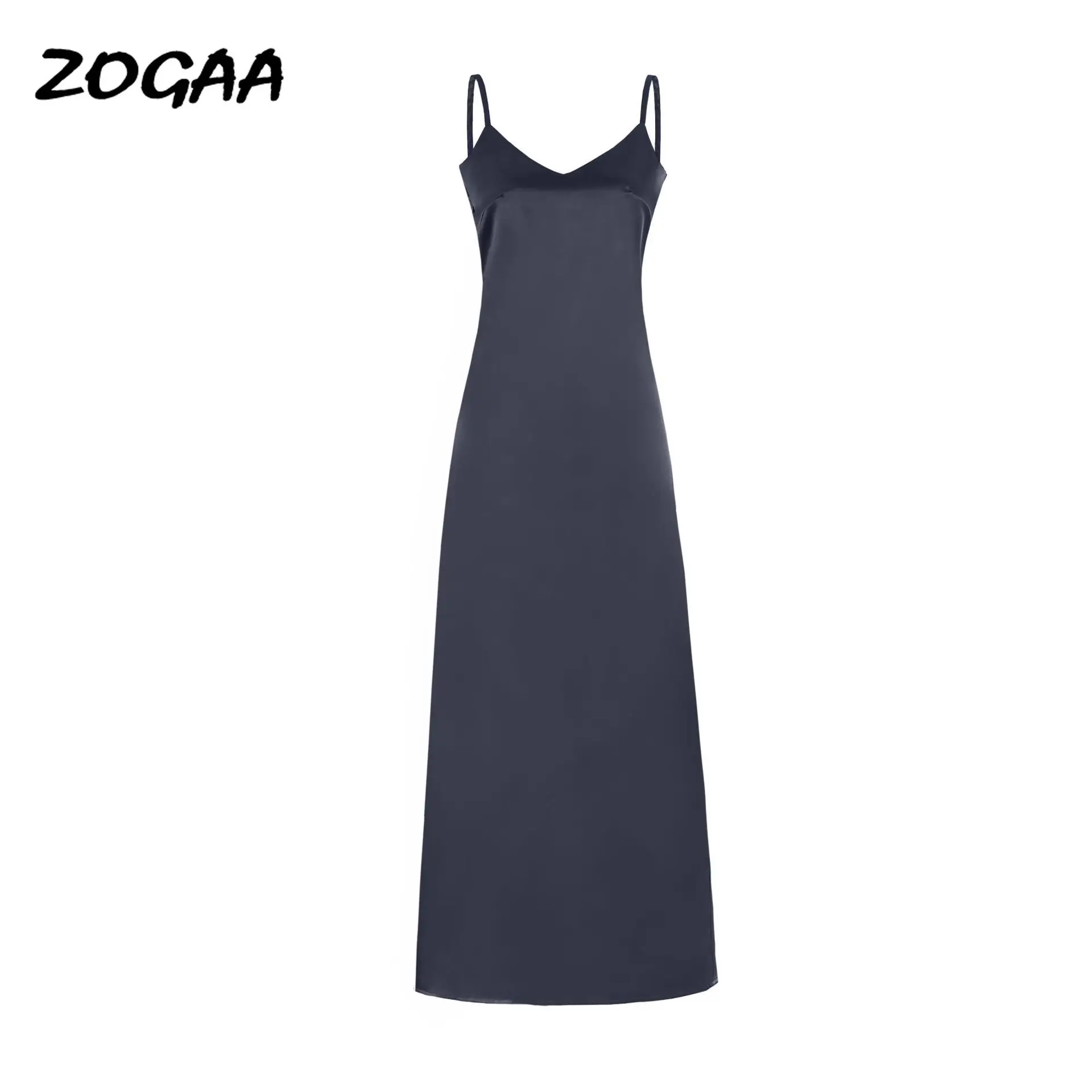 ZOGAA Summer Satin Dress Women Green Red Black Spaghetti Strap Backless Sexy Midi Party Night Club Long Slip Dress 2020
ZOGAA Summer Satin Dress Women Green Red Black Spaghetti Strap Backless Sexy Midi Party Night Club Long Slip Dress 2020