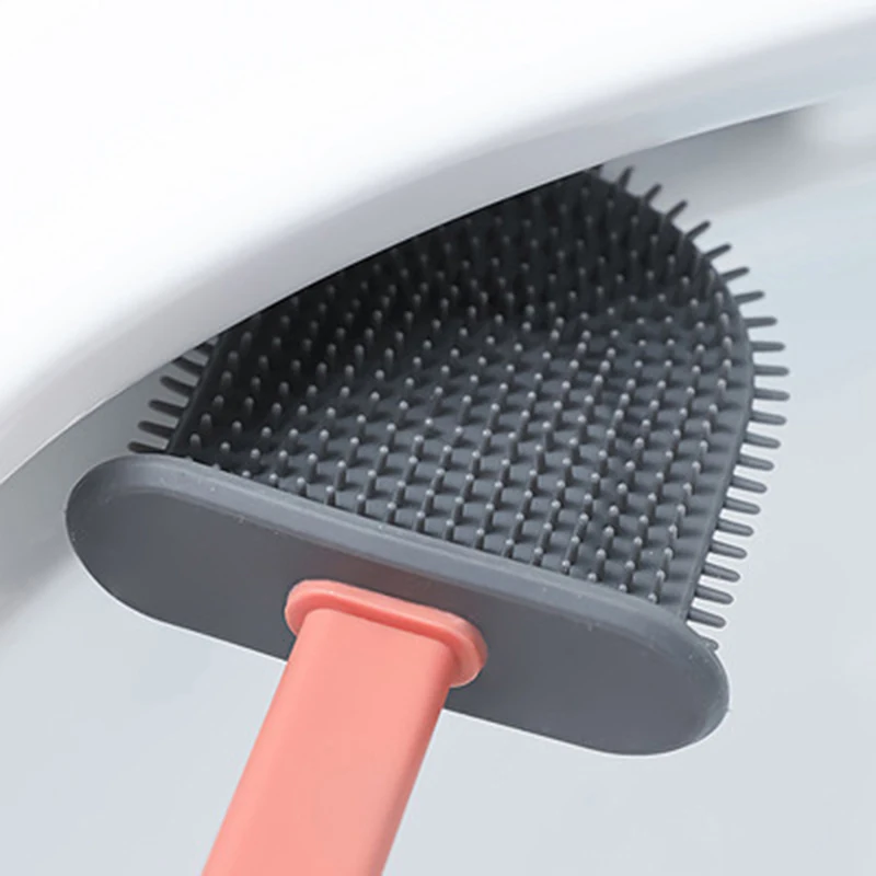 Water Leak Proof With base Silicone Wc Flat Head Flexible Soft Bristles Brush
Water Leak Proof With base Silicone Wc Flat Head Flexible Soft Bristles Brush