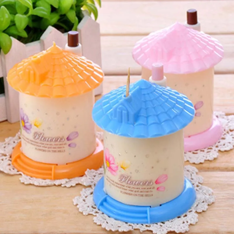 Cute Automatic Toothpick Holder Creative House Shaped Toothpick Box Small Portable storage box for toothpick Table Decoration
Cute Automatic Toothpick Holder Creative House Shaped Toothpick Box Small Portable storage box for toothpick Table Decoration