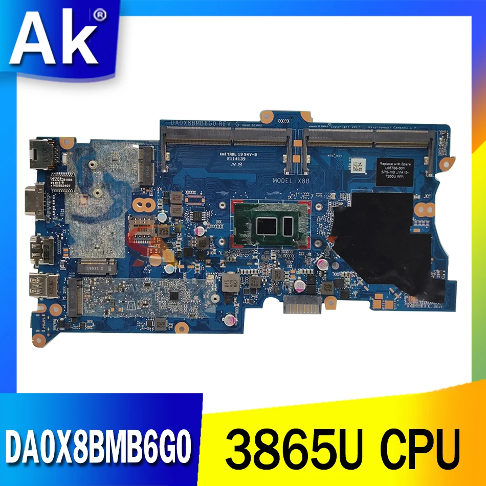 L07856-001 DA0X8BMB6G0 For HP 440 G5 430 G5 440-G5 430-G5 Laptop Motherboard with 3865U SR349 CPU Mainboard
L07856-001 DA0X8BMB6G0 For HP 440 G5 430 G5 440-G5 430-G5 Laptop Motherboard with 3865U SR349 CPU Mainboard
