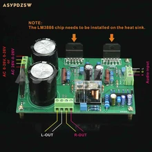 Hi fi чистая архитектура сервопривода постоянного тока LM3886 Плата