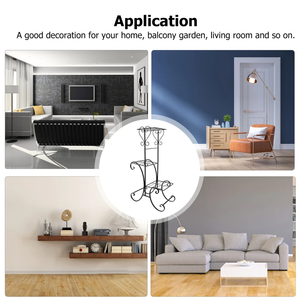 1Pc Household Flower Rack Decorative Flowerpot Holder Floor Flower Stand
1Pc Household Flower Rack Decorative Flowerpot Holder Floor Flower Stand