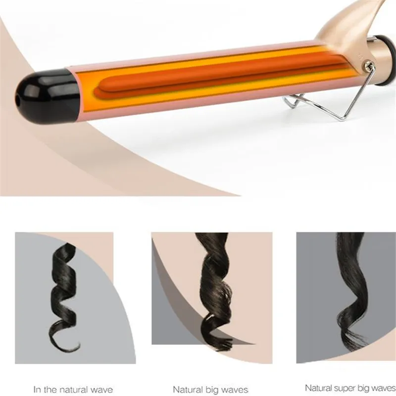 Ceramic Electric Curling Rod Does Not Harm Hair Pear Head Curling Iron Large Curling Iron Dry and Wet Egg Roll Curling Iron
Ceramic Electric Curling Rod Does Not Harm Hair Pear Head Curling Iron Large Curling Iron Dry and Wet Egg Roll Curling Iron
