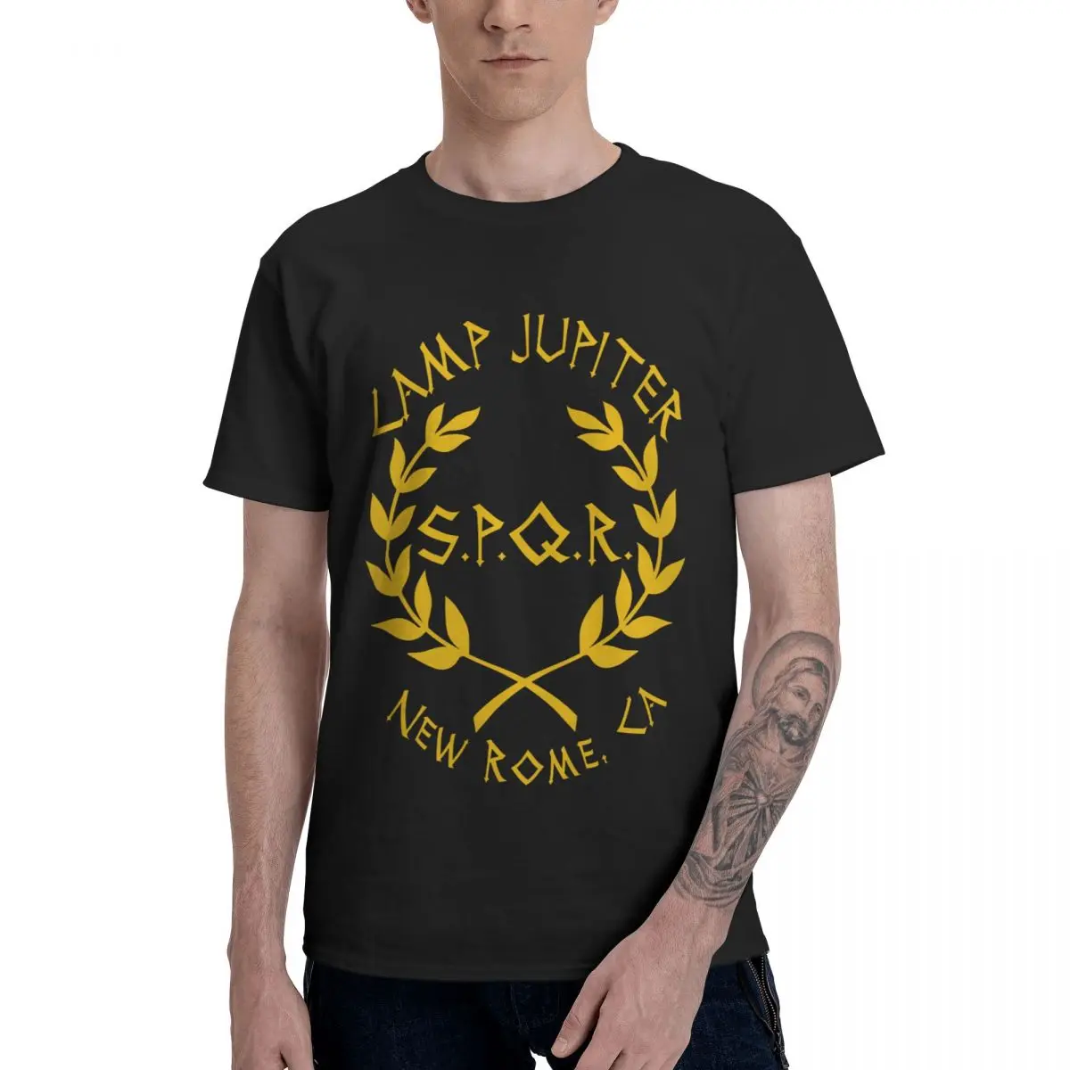 Camp Jupiter T Shirt Pure Cotton Crewneck Male T Shirts Short Long Sleeve Plus Size Gift Tees Tops US Size
Camp Jupiter T Shirt Pure Cotton Crewneck Male T Shirts Short Long Sleeve Plus Size Gift Tees Tops US Size