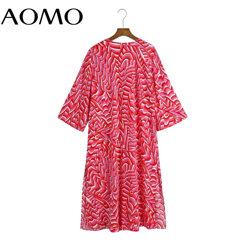 AOMO 2021 Women Red Flowers Print French Style Dress Short Sleeve Ladies Loose Midi Dress Vestidos 6Z136A
AOMO 2021 Women Red Flowers Print French Style Dress Short Sleeve Ladies Loose Midi Dress Vestidos 6Z136A
