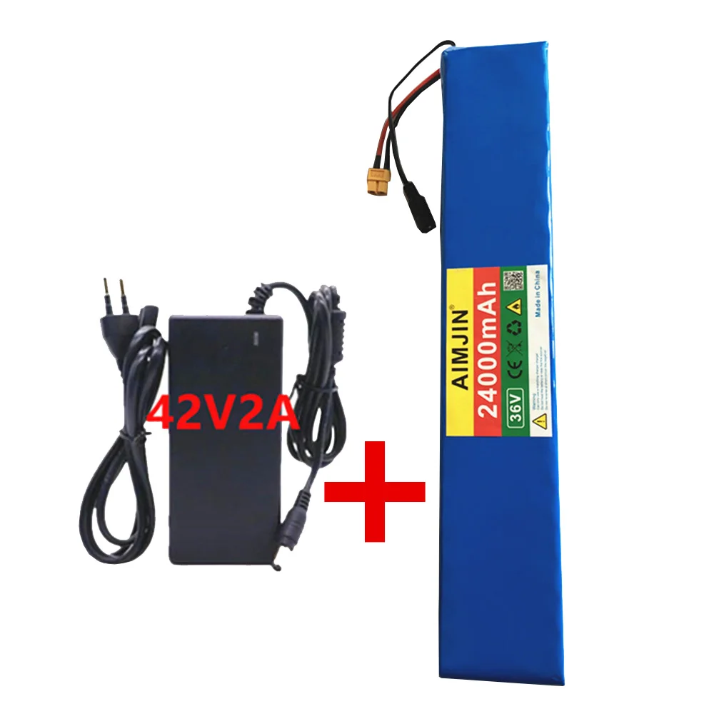 10S4P 36V 24000mAH Pack 1000W High Power Battery, for E-bike Electric Bicycle BMS + 42v Charger
10S4P 36V 24000mAH Pack 1000W High Power Battery, for E-bike Electric Bicycle BMS + 42v Charger