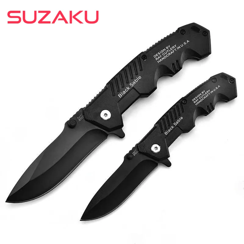 

7.87''/5.91'' Folding Pocket Knife Outdoor Survival Tactical Knife Camping Hiking Hunting Knives for Self-defense EDC Tools