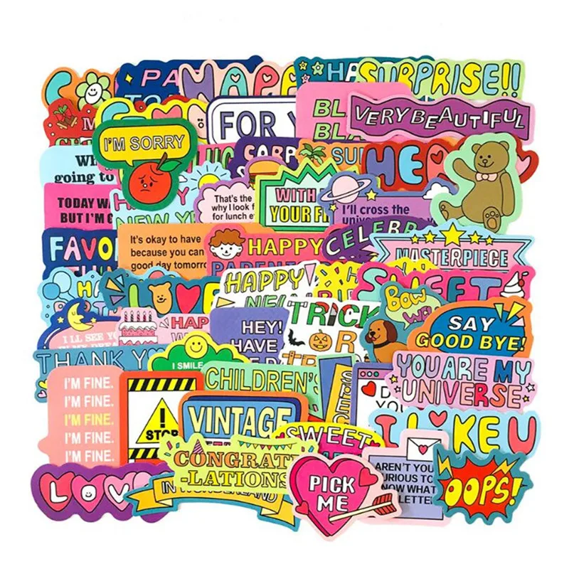 10/30/50PCS color cartoon letters British cute bear suitcase laptop waterproof PVC helmet graffiti stickers decoration wholesale
10/30/50PCS color cartoon letters British cute bear suitcase laptop waterproof PVC helmet graffiti stickers decoration wholesale