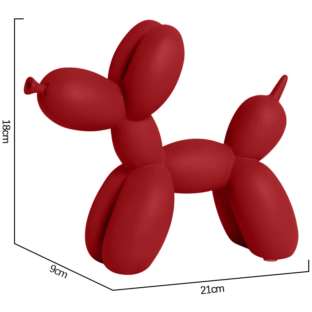 Balloon Dog Adornment Home Decor Cute Resin Artware Animal Desktop Ornaments Statue Living Room Bedroom TV Cabinet Decoration
Balloon Dog Adornment Home Decor Cute Resin Artware Animal Desktop Ornaments Statue Living Room Bedroom TV Cabinet Decoration
