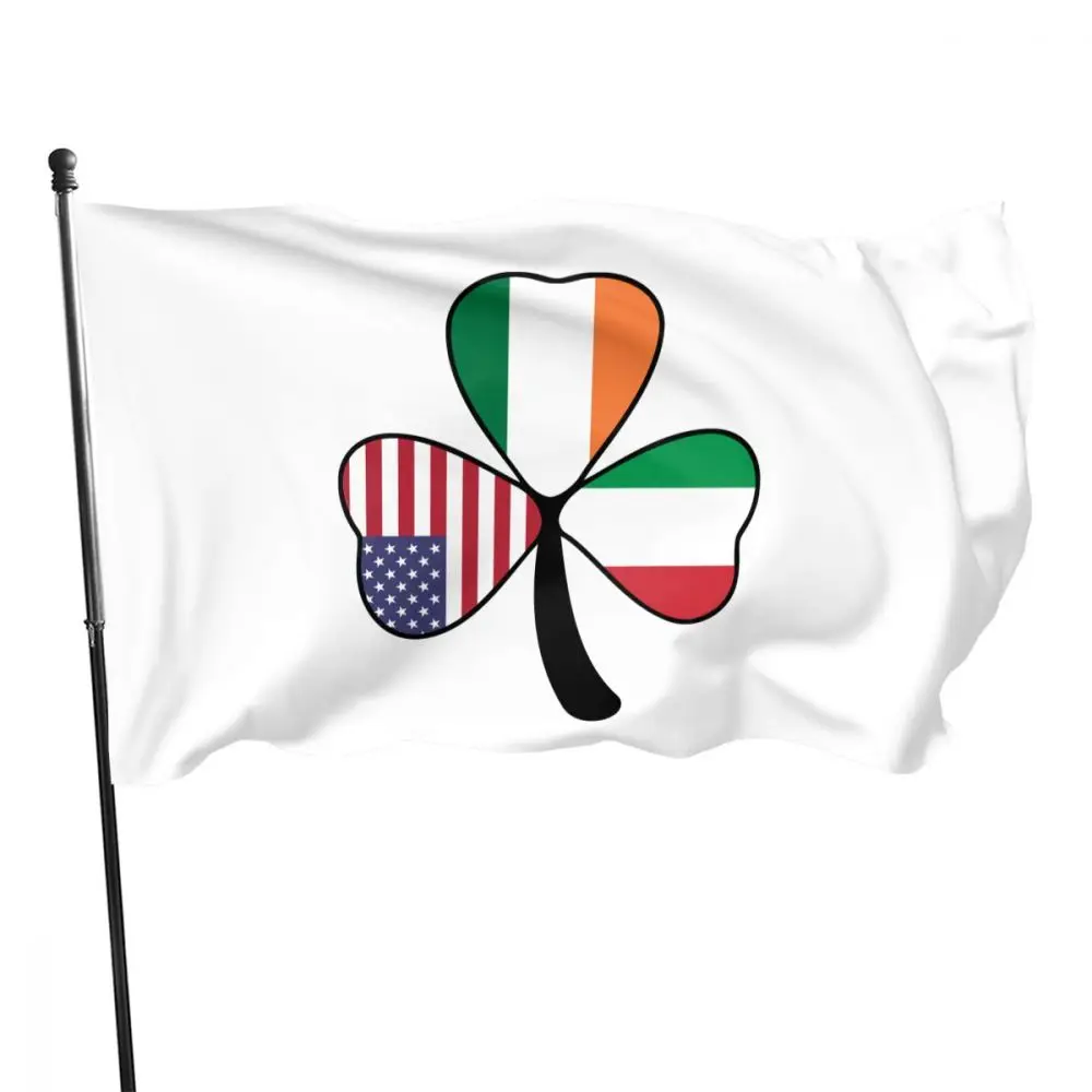 Distressed Irish St Paddys Day Shamrock Flag 3x5 FT Outdoor Sports Banner Garden House Home Decor Adjustable Flag Fade Resistant
Distressed Irish St Paddys Day Shamrock Flag 3x5 FT Outdoor Sports Banner Garden House Home Decor Adjustable Flag Fade Resistant