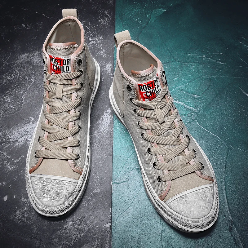 Sneakers Men Black Canvas High Top Sneakers Sneaker Sapatos Casual Men Shoes Mens Hot Sale Man Men's 2020 Trainers Shoe
Sneakers Men Black Canvas High Top Sneakers Sneaker Sapatos Casual Men Shoes Mens Hot Sale Man Men's 2020 Trainers Shoe