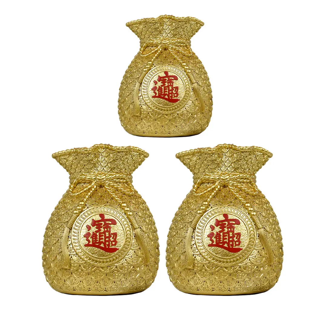 Chinese Flower Vase Planter Pot Money Bag Shape Lucky Decorations Feng Shui Craft for Home Decor Desktop Decor Office Cabinet
Chinese Flower Vase Planter Pot Money Bag Shape Lucky Decorations Feng Shui Craft for Home Decor Desktop Decor Office Cabinet