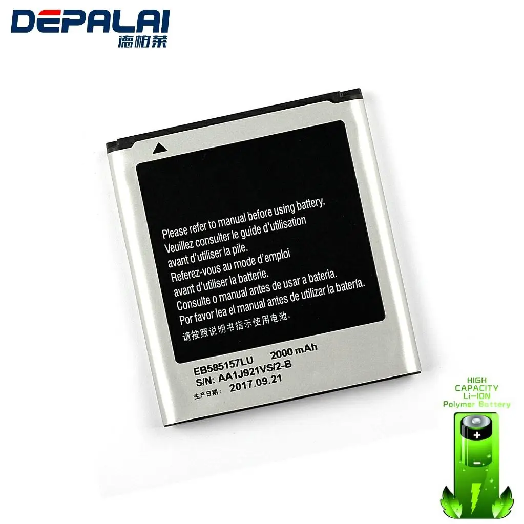 2000mAh EB585157LU Battery Replacement for Samsung Galaxy Win i8520 i8530 i8550 i8552 i8558 i869 E500 smart phone battery
2000mAh EB585157LU Battery Replacement for Samsung Galaxy Win i8520 i8530 i8550 i8552 i8558 i869 E500 smart phone battery