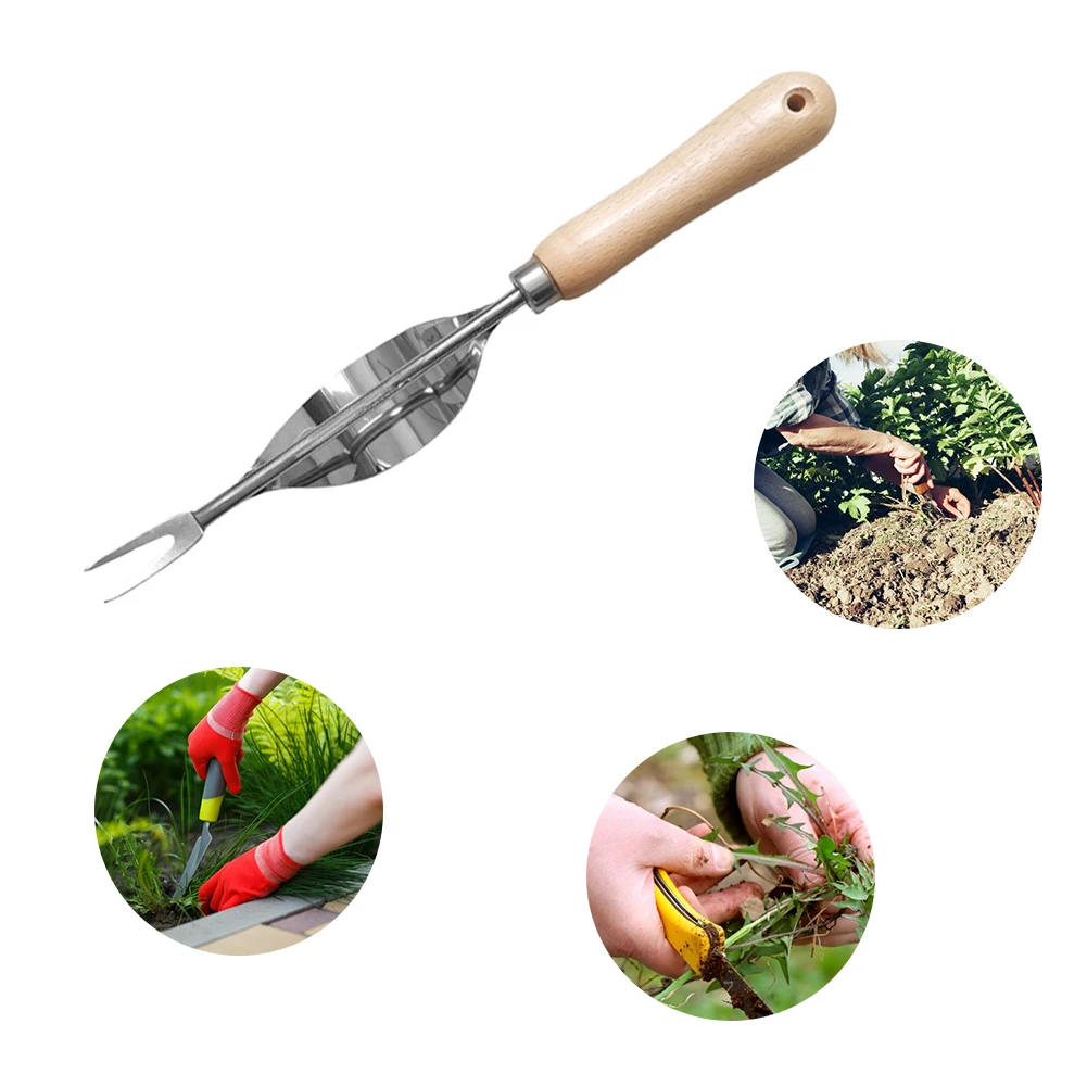 Portable Garden Weeder Fork Hand Weeding Removal Cutter Dandelion Digger Puller Tools Wooden Handle Gardening Tools
Portable Garden Weeder Fork Hand Weeding Removal Cutter Dandelion Digger Puller Tools Wooden Handle Gardening Tools