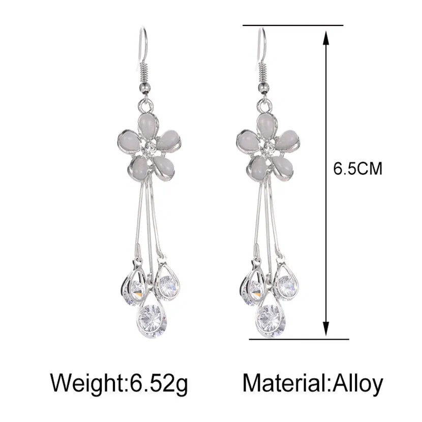 Long Tassel Earrings 2020 Trend Flower Pendants Women Jewelry Korean Fashion Stranger Things Opal Unusual Crystal Earring
Long Tassel Earrings 2020 Trend Flower Pendants Women Jewelry Korean Fashion Stranger Things Opal Unusual Crystal Earring
