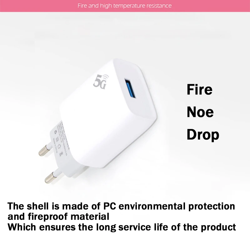 USB Quick Charge 2.1A For iPhone Charger Wall Fast Charging For Samsung Xiaomi Huawei Mobile Phone Chargers Adapter
USB Quick Charge 2.1A For iPhone Charger Wall Fast Charging For Samsung Xiaomi Huawei Mobile Phone Chargers Adapter