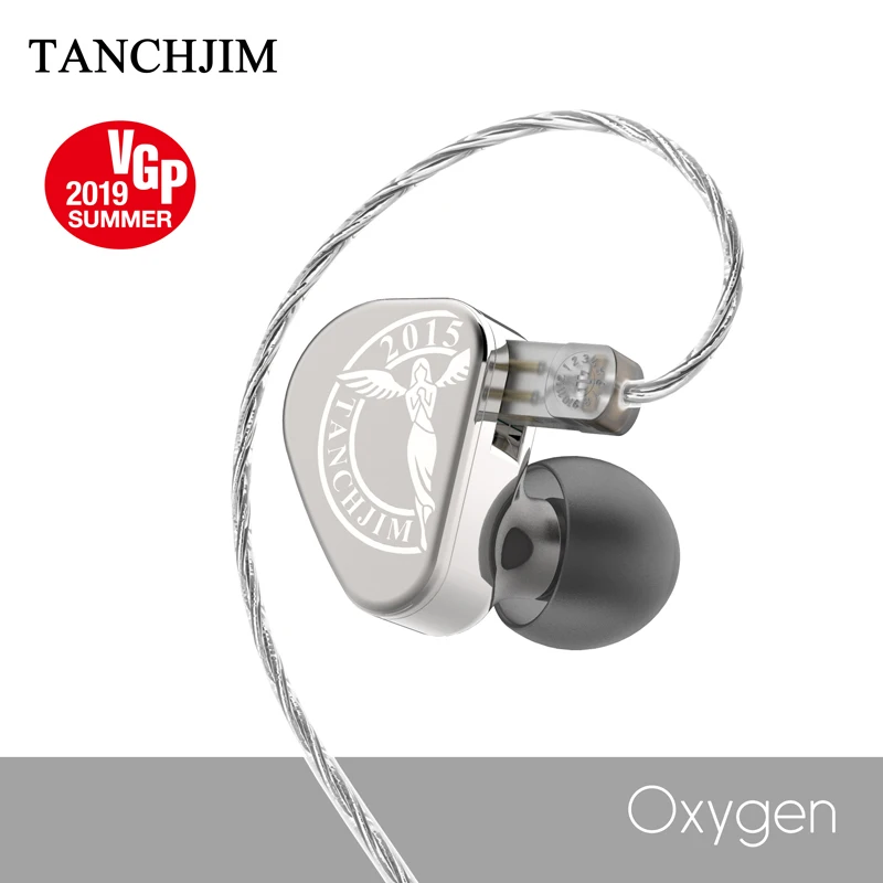 TANCHJIM кислородные сценические наушники 2Pin HIFI монитор Металл IEM 3 5 мм вкладыши