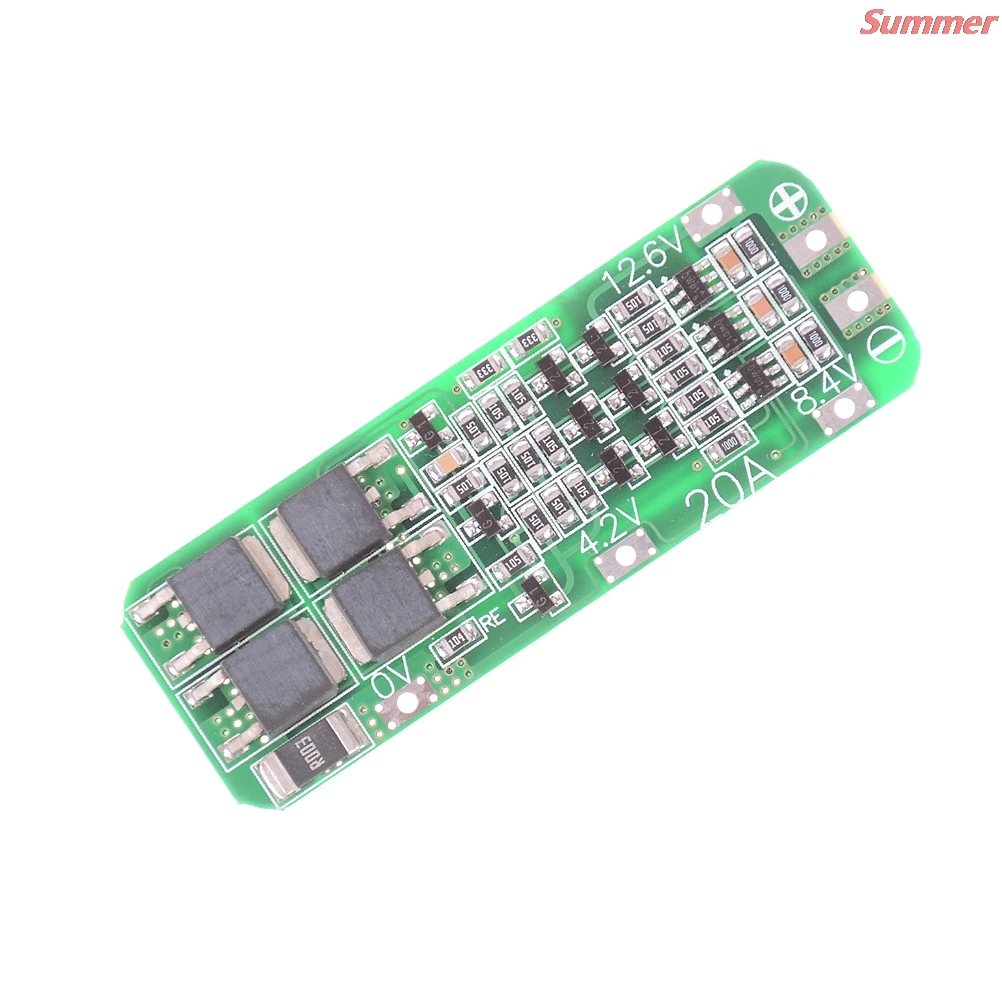 New 3 String 12.6V 20A 18650 Lithium Battery Protection Board 59*20*3.4mm PCB Protection Board Electronic Module 1 PCS
New 3 String 12.6V 20A 18650 Lithium Battery Protection Board 59*20*3.4mm PCB Protection Board Electronic Module 1 PCS
