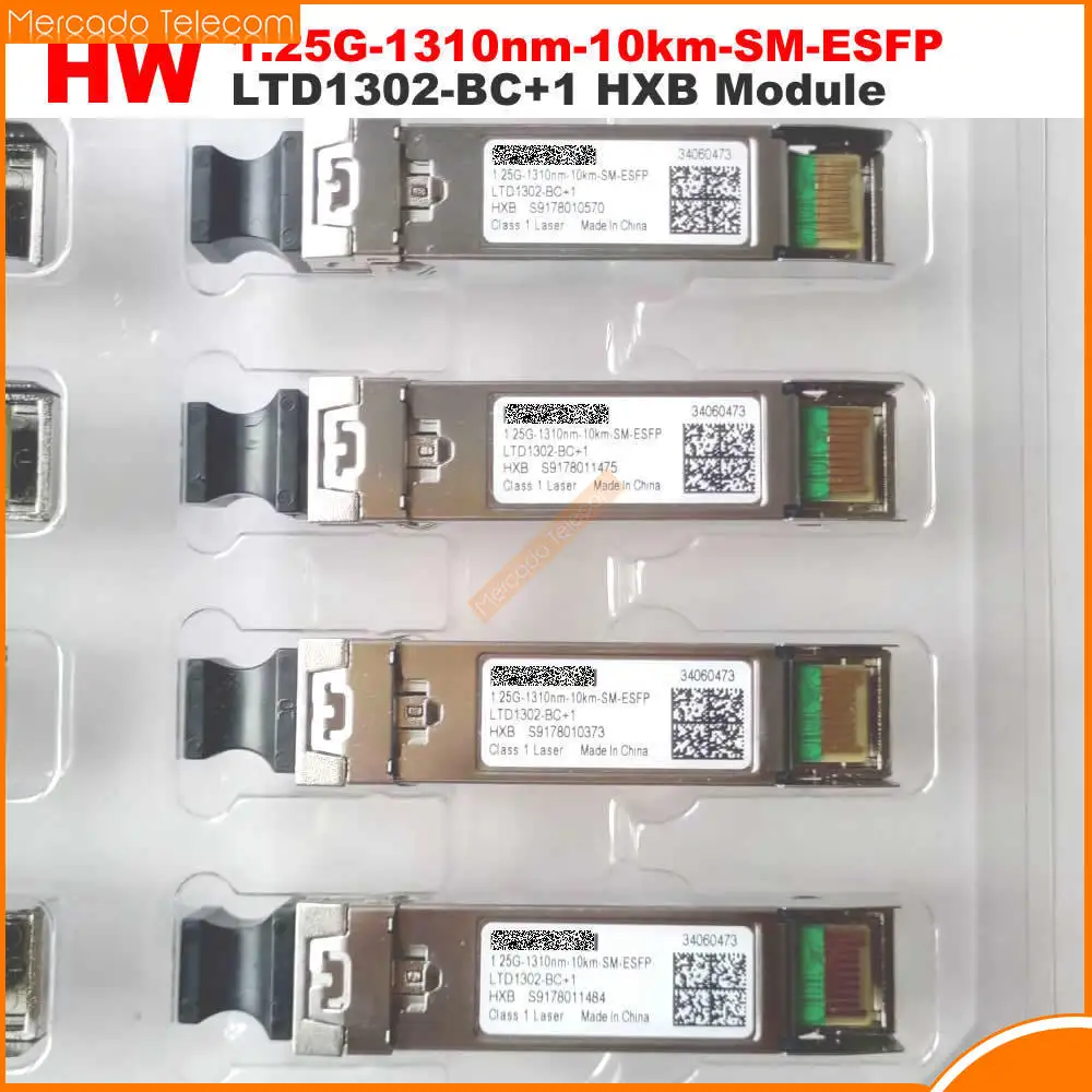 Original Warranty HW 34060473 LTD1302-BC+1 S4017308 1.25G 10KM optical module 1.25G-1310nm-10km-SM-ESFP LTD1302-BC+1 HXB
Original Warranty HW 34060473 LTD1302-BC+1 S4017308 1.25G 10KM optical module 1.25G-1310nm-10km-SM-ESFP LTD1302-BC+1 HXB