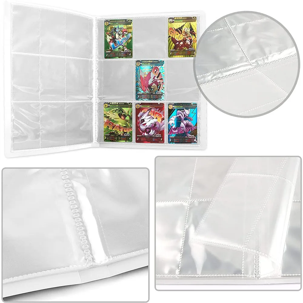 Альбом с 9 карманами 432 карточками альбом покемоном книга аниме картой коллекция