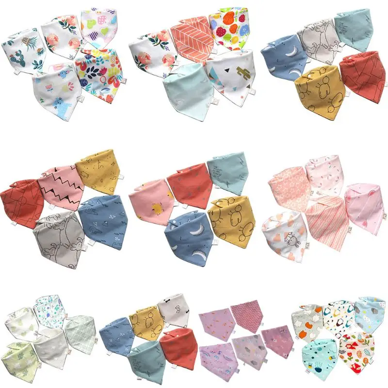 5 Pcs/Pack Baby Feeding Bibs Kid Cotton Towel Bandana Saliva Triangle Dribble Infant Scarf
5 Pcs/Pack Baby Feeding Bibs Kid Cotton Towel Bandana Saliva Triangle Dribble Infant Scarf