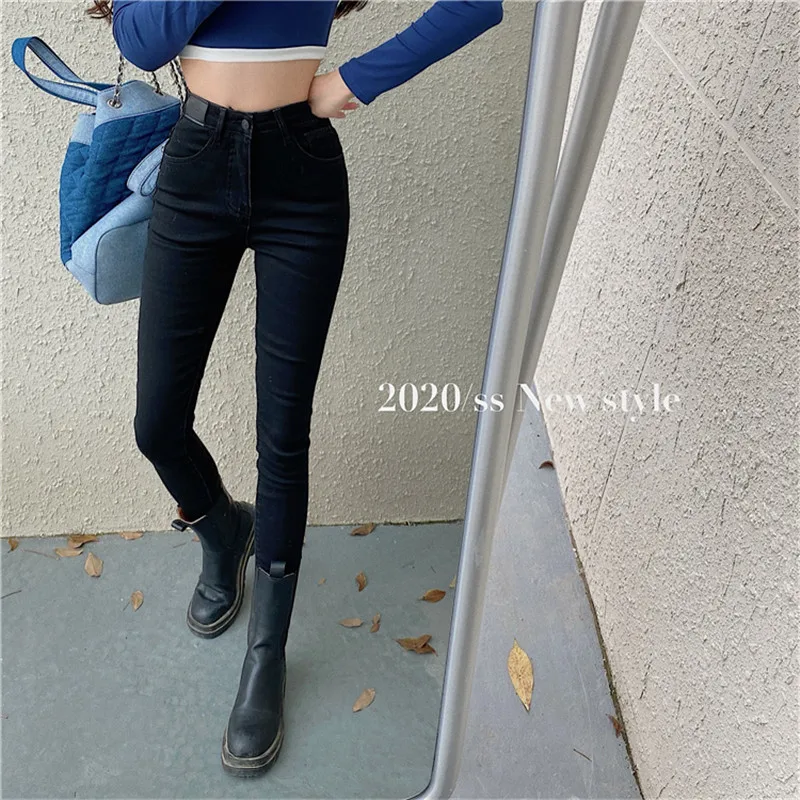 Real Shot 2020 New Fashion Design Sense High Waist Women's Tight All-Match Casual Elasticity Nine Points Little Feet Jeans
Real Shot 2020 New Fashion Design Sense High Waist Women's Tight All-Match Casual Elasticity Nine Points Little Feet Jeans