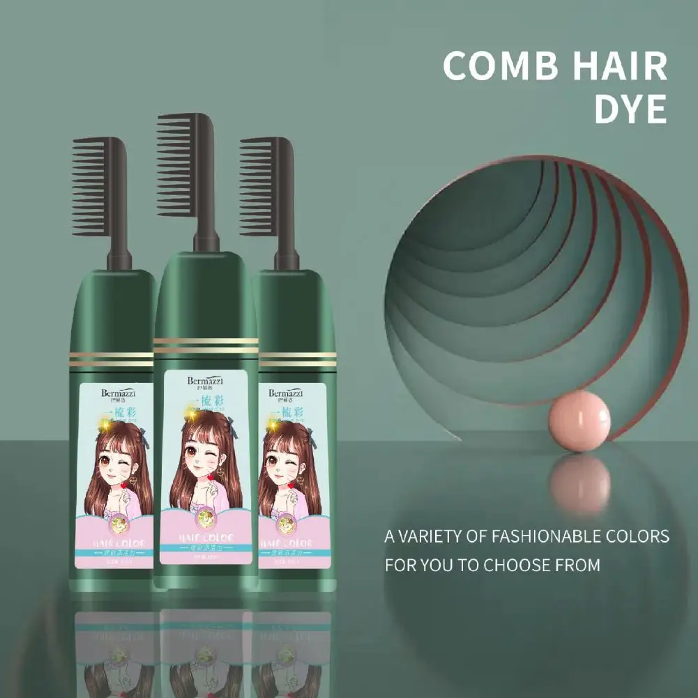 500ml Simple Operation Dye Comb Applicator Long Lasting Various Colors Natural Plant Extract Hair Color Cream with Comb for Home
500ml Simple Operation Dye Comb Applicator Long Lasting Various Colors Natural Plant Extract Hair Color Cream with Comb for Home