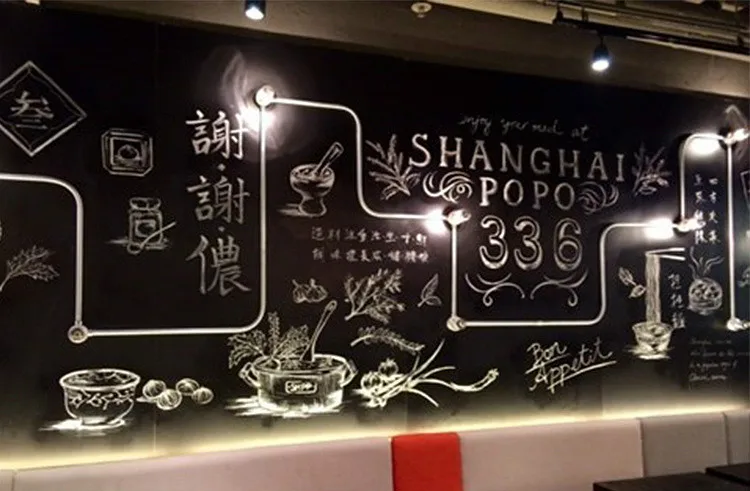 Vinyl Blackboard Chalk Board Wall Sticker Wrapping Paper for Home School & Office 45cm x 200cm
Vinyl Blackboard Chalk Board Wall Sticker Wrapping Paper for Home School & Office 45cm x 200cm