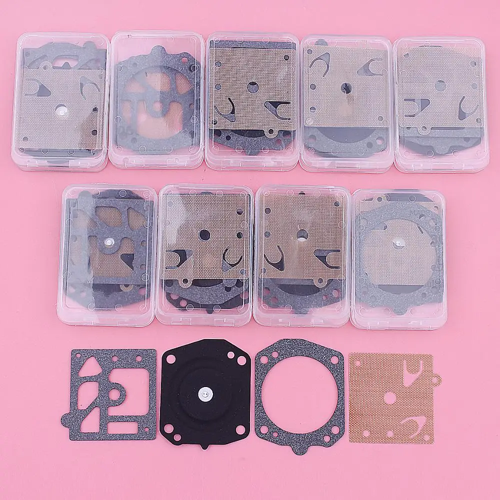 Diaphragm Carburetor Gasket Rebuild Repair Kit For Stihl MS270 MS280 MS290 MS390 MS341 MS361 MS440 MS441 MS461 Chainsaw 10pcs
Diaphragm Carburetor Gasket Rebuild Repair Kit For Stihl MS270 MS280 MS290 MS390 MS341 MS361 MS440 MS441 MS461 Chainsaw 10pcs