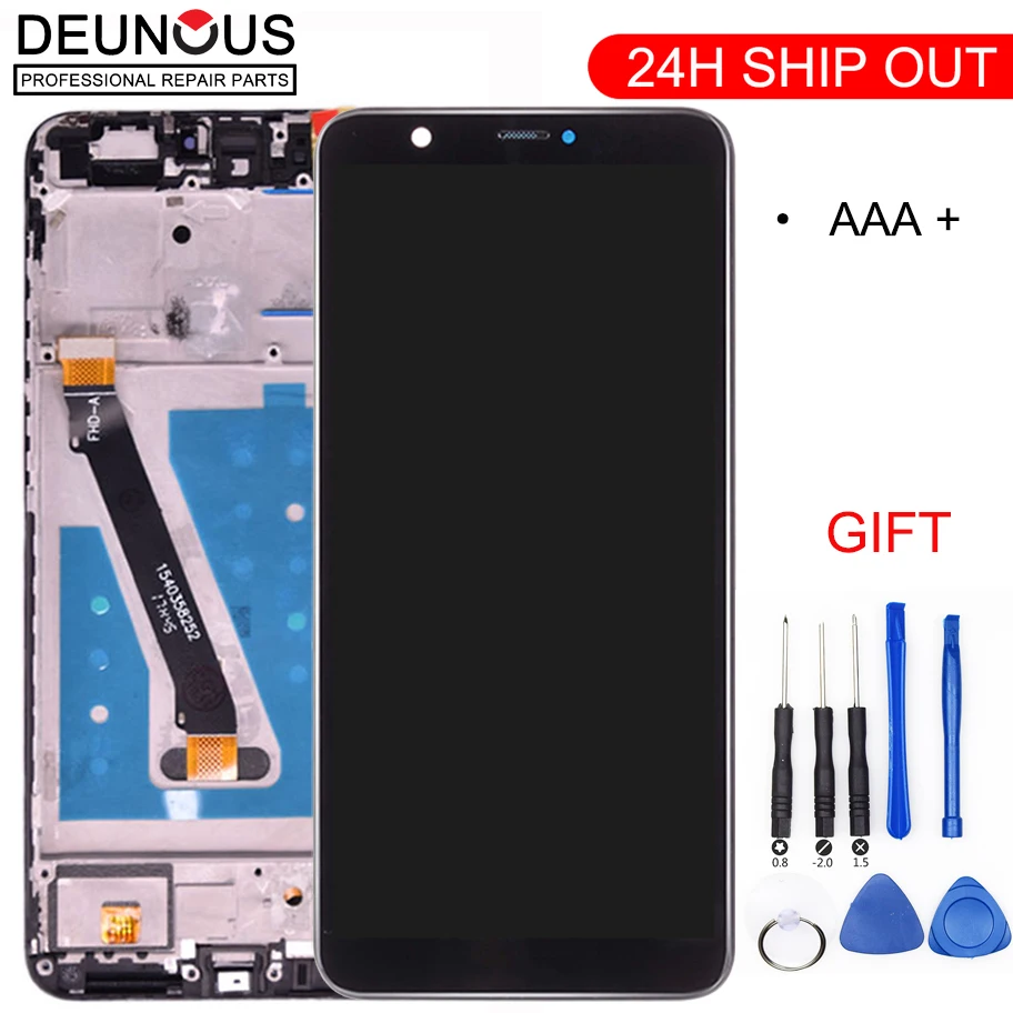 Новый сенсорный ЖК-экран с рамкой для Huawei P Smart, замена дисплея для Huawei P Smart LCD, рис. LX1, LX3
Новый сенсорный ЖК-экран с рамкой для Huawei P Smart, замена дисплея для Huawei P Smart LCD, рис. LX1, LX3