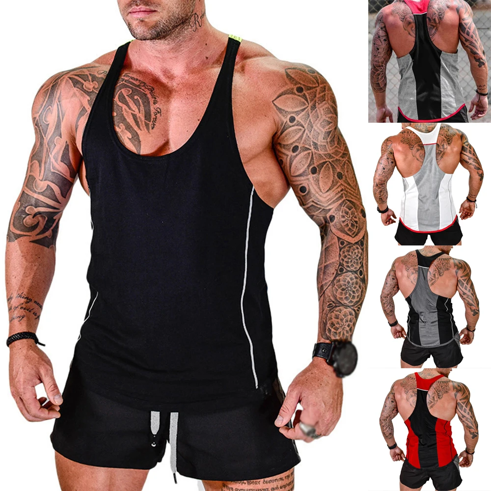 Men's Sport Muscle Bodybuilding GYM Tank Top T-Shirt Sleeveless Vest Fitness Men's Sport Muscle Bodybuilding GYM Tank Top T-Shir
Men's Sport Muscle Bodybuilding GYM Tank Top T-Shirt Sleeveless Vest Fitness Men's Sport Muscle Bodybuilding GYM Tank Top T-Shir
