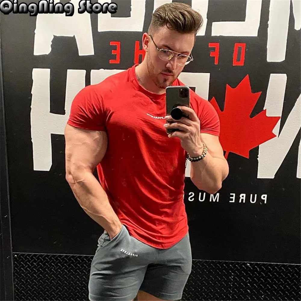 Summer Running Training Tshirts Men T Shirt Basketball Fitness Gym Quick Dry T Shirt Cotton Workout Running Clothes for Men
Summer Running Training Tshirts Men T Shirt Basketball Fitness Gym Quick Dry T Shirt Cotton Workout Running Clothes for Men