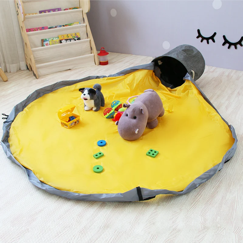 2in1 Kids Toy Clean-up Storage Bucket Multi-function Foldable Sundry Storage Bag Container Drawstring Play Mat
2in1 Kids Toy Clean-up Storage Bucket Multi-function Foldable Sundry Storage Bag Container Drawstring Play Mat