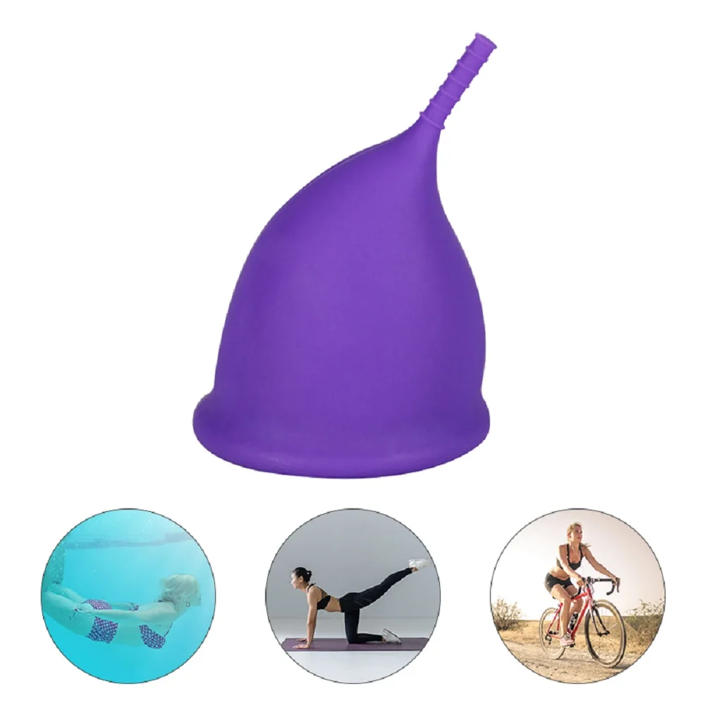 Silicone Menstrual Cup Period Cup Feminine Hygiene Medical Grade Silicone Copa Menstrual Lady Cup of Menstrual Silicone Cup
Silicone Menstrual Cup Period Cup Feminine Hygiene Medical Grade Silicone Copa Menstrual Lady Cup of Menstrual Silicone Cup