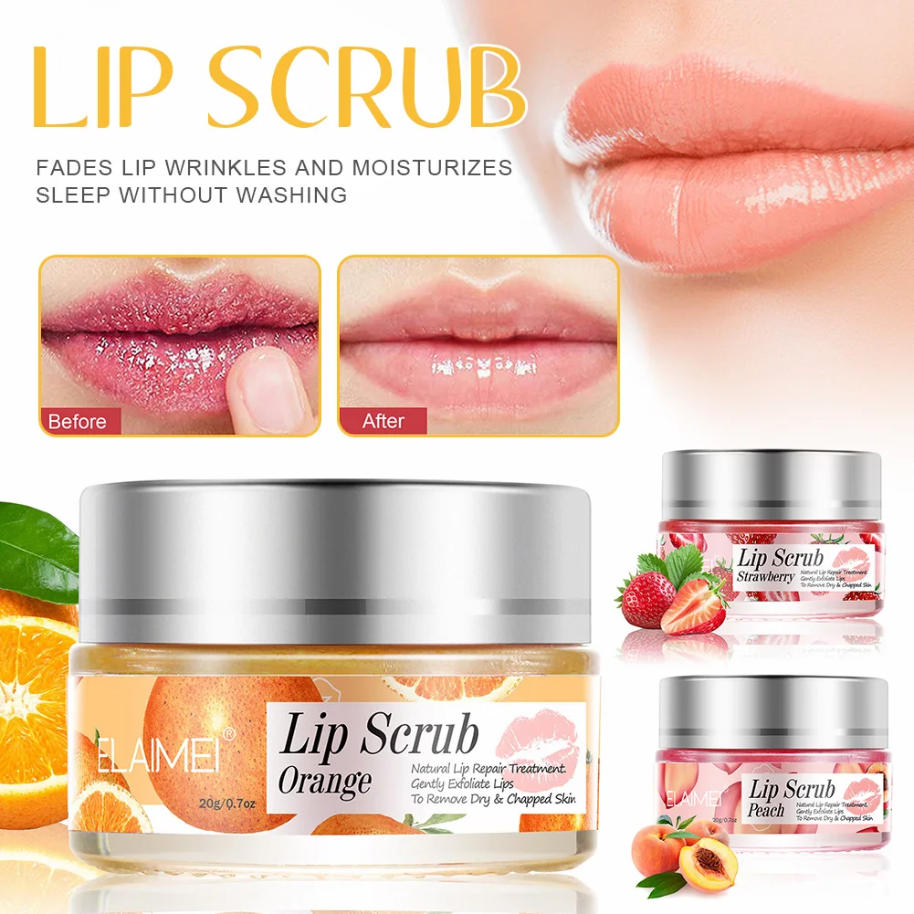 Hot Lip Scrub Dry Lip Treatment Natural Lip Exfoliator Moisturizer for Smooth Soft Lips Reduce Dead Skin Cuticle for All Skins
Hot Lip Scrub Dry Lip Treatment Natural Lip Exfoliator Moisturizer for Smooth Soft Lips Reduce Dead Skin Cuticle for All Skins
