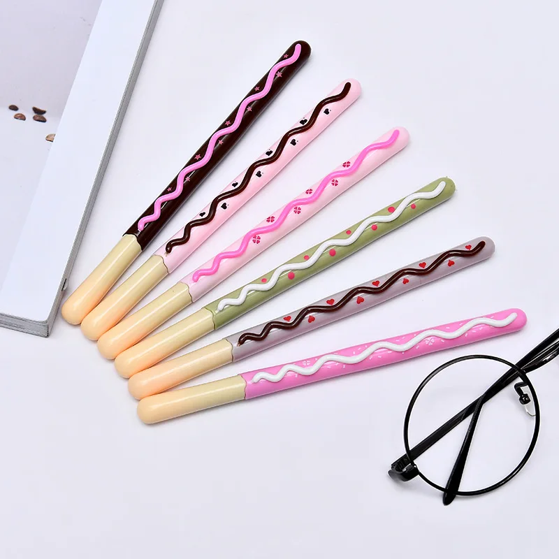 40pcs Per Pack Korean Gel Pen Cartoon Design Chocolate Scented Cake Dessert Biscuit Pencil Water Ink Pen Students Supplies
40pcs Per Pack Korean Gel Pen Cartoon Design Chocolate Scented Cake Dessert Biscuit Pencil Water Ink Pen Students Supplies