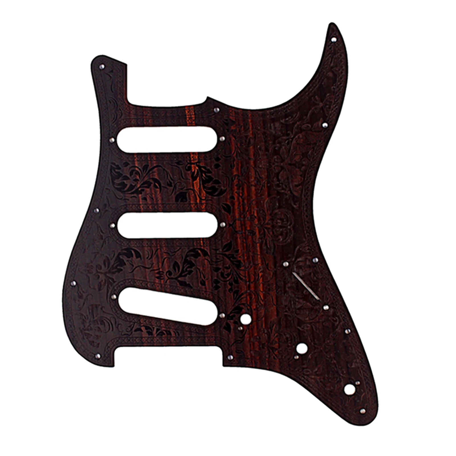 8 Hole SSS Single Coil Guitar Pickguard for ST Electric Guitar Music Instrument Accessories Brown
8 Hole SSS Single Coil Guitar Pickguard for ST Electric Guitar Music Instrument Accessories Brown