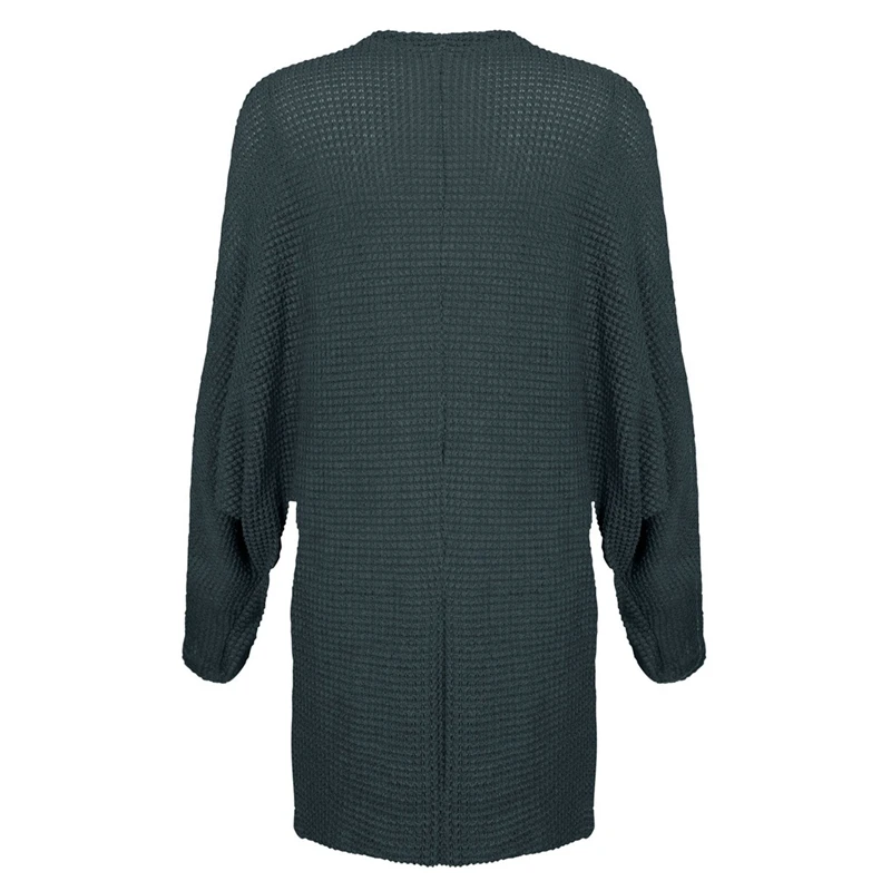 2x Women's Long Bat Sleeve Knit Cardigan Jacket Solid Color Long Sleeve Knitted Loose Cardigan L Dark Green & Camel
2x Women's Long Bat Sleeve Knit Cardigan Jacket Solid Color Long Sleeve Knitted Loose Cardigan L Dark Green & Camel