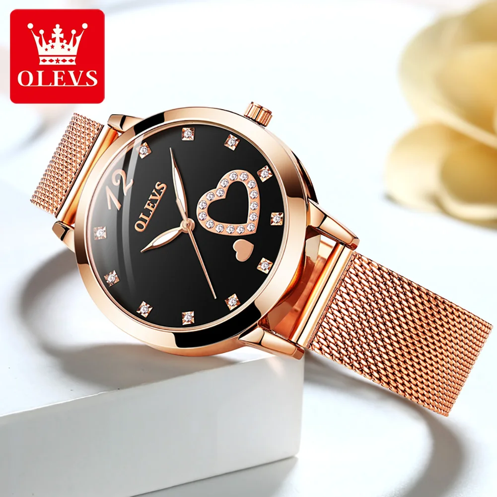 OLEVS 2021 Fashion Women Quartz Watch Mesh Belt Watch Wild Lady Creative Fashion Wrist Watch Bracelet Women Watches Reloj Mujer
OLEVS 2021 Fashion Women Quartz Watch Mesh Belt Watch Wild Lady Creative Fashion Wrist Watch Bracelet Women Watches Reloj Mujer