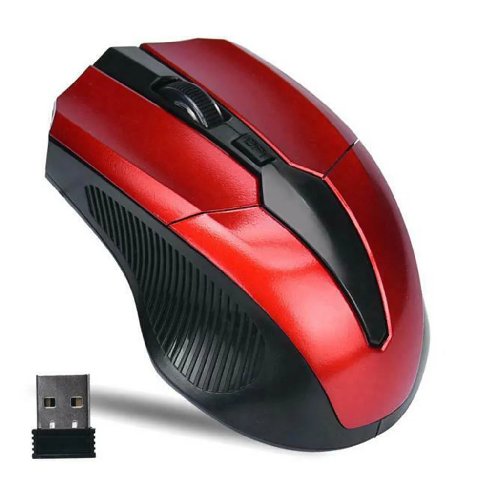 

Беспроводная оптическая эргономичная мышь, тихая компьютерная мышка 1200DPI USB 2,0, 2,4 ГГц, для ноутбуков и ПК