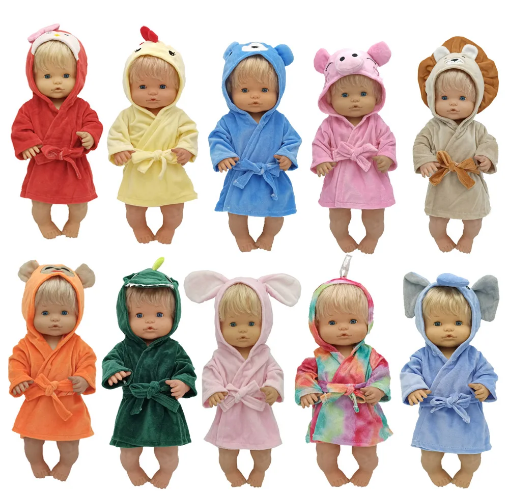 Nenuco Doll Bathrobe Ropa y su Hermanita 40 Cm Baby Doll Clothes Sleep Wear Toys Outwear
Nenuco Doll Bathrobe Ropa y su Hermanita 40 Cm Baby Doll Clothes Sleep Wear Toys Outwear